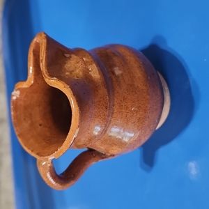 Vintage Handmade Jamestown VA Minature Pitcher